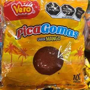 Vero Pica Gomas - Mexican Candy Sweet Watermelon Strawberry Gummy Snack Mango Bonbon