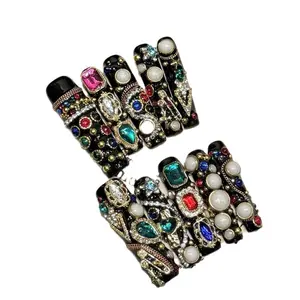 Press-On Nails-Bohemian Style