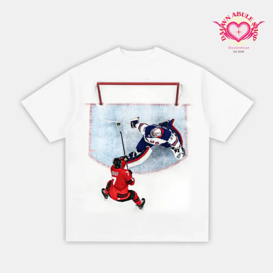 HELLEBUYCK "GOLDEN STOP" Youth and Adult TEE, Team USA T-Shirt, Winter Olympics Shirt, Crew Neck Shirt, Graphic Tees, Vintage Y2K, Streetwear, Gift For Fan