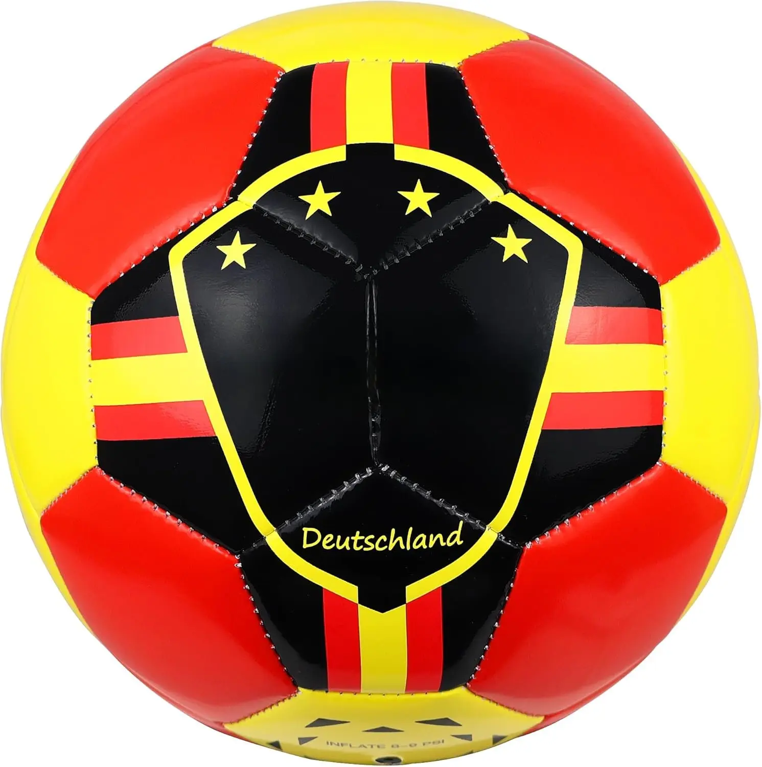 Futsal Ball,Futsal Soccer Ball, for Indoor or Outdoor,Low Bounce Size 4 for ,Playing,