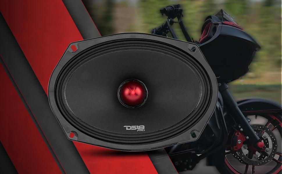 PRO-X 6X9" Mid-Range Loudspeaker with Bullet | 200W RMS 4-Ohm