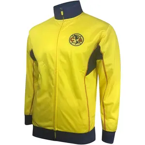 Club America 2023 Track Jacket - Gold / Blue