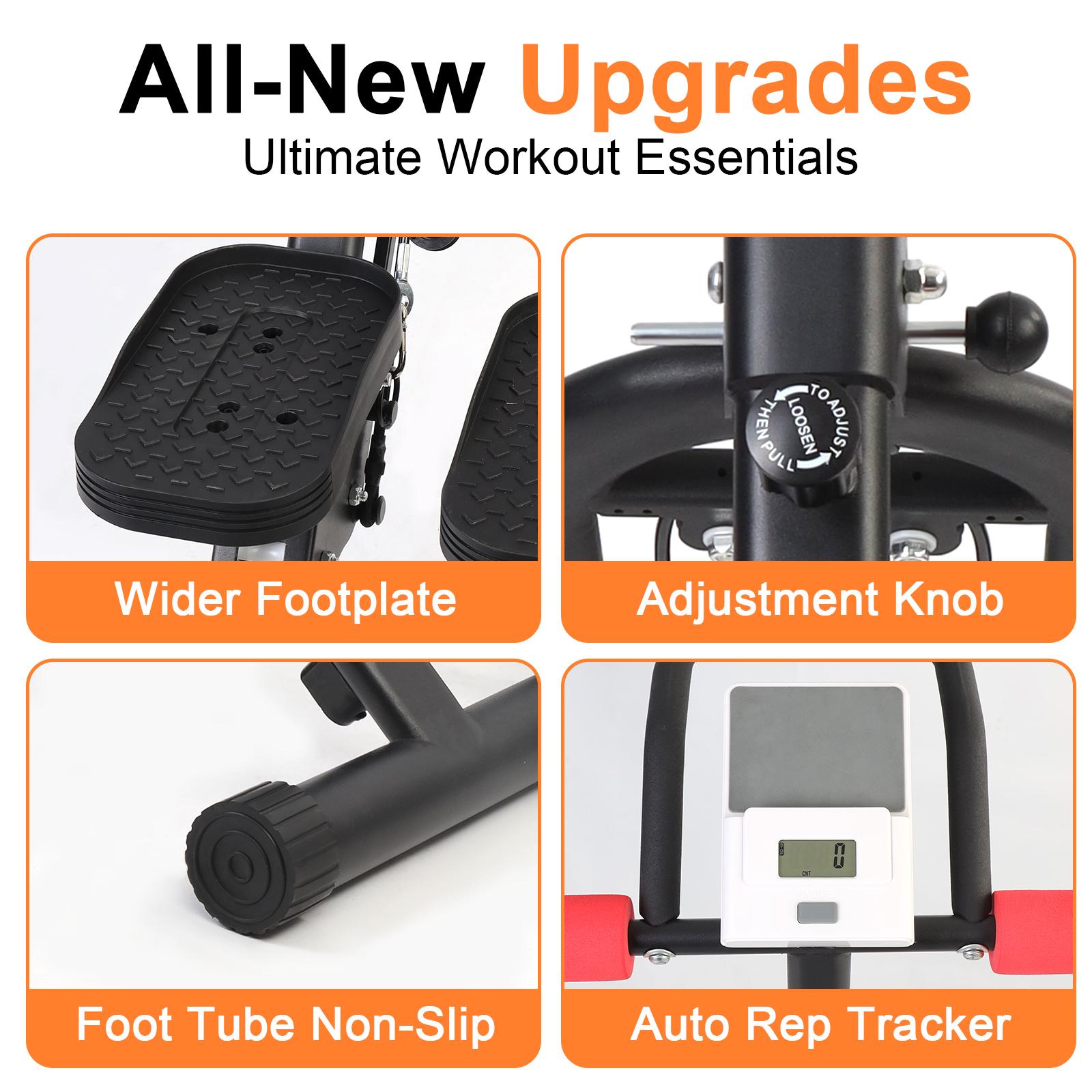 Multi-Functional Home Abdominal Exercise Machine & High Stepper, High Quality Waist Trimmer Gym Stuff - Ideal for Indoor Ab & Waist Shaping Workouts