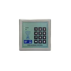 Electronic Access Control System All in One Electromagnetic Lock Magnetic Lock Set for Single Double Doors Glass Swipe Card Password