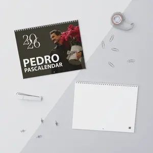 Pedro Pascal Celebrity Crush Calendar 2026, Hot Daddy Merch Planner For Fans