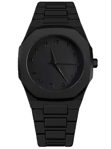 Men's Quartz Watch with Arabic Numbers, Fashionable Minimalist Design, High-End Style, Bestselling in Southeast Asia, Couple Watches