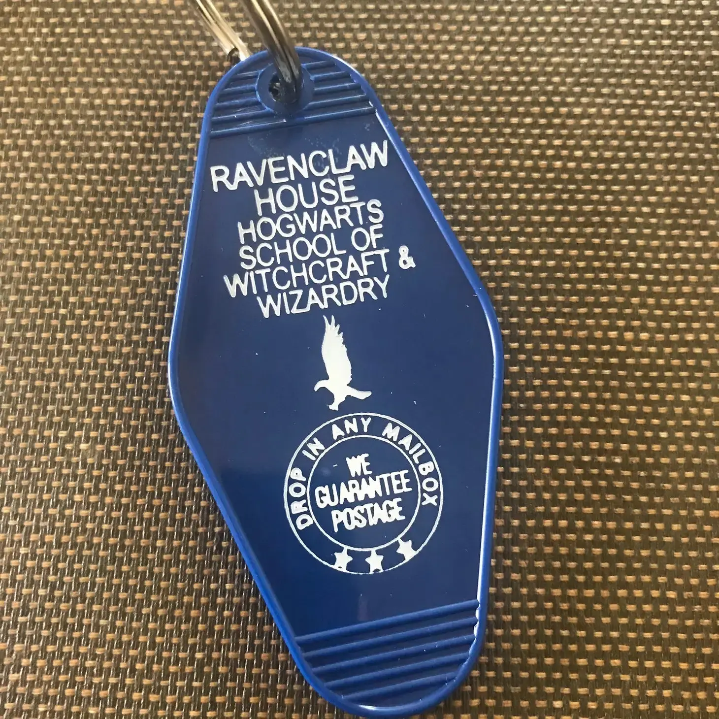 Motel Key Fob - Hogwart's House - Ravenclaw