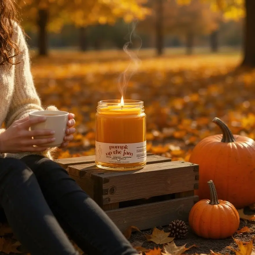 Pumpk up the Jam - Soy Wax Candle