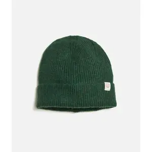 Marine Layer Porter Knit Beanie in Green Heather
