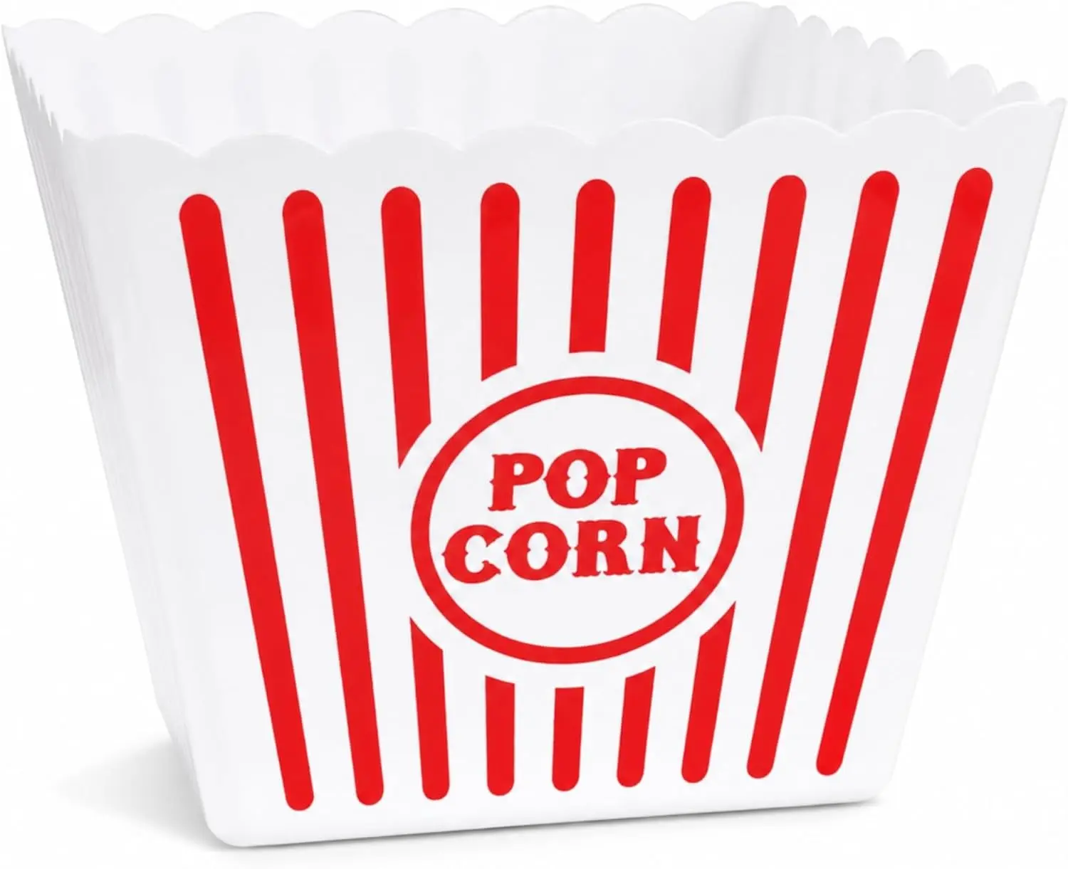 Reusable Large Popcorn Bucket Bowl, Tableware Snack Container for Movie Night Parties.