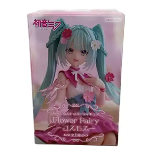Hatsune Miku Flower Fairy Noodle Stopper Chokonose Figure Pink Cosmos Version hatsune miku