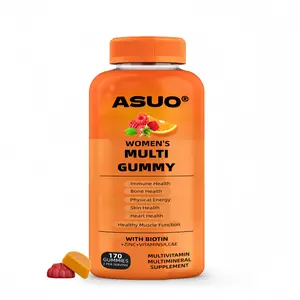 ASUO Women's Multivitamin Gummies Dietary Supplement 170ct  Edible Healthcare