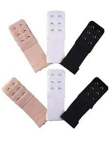 6 Bra Extenders 2 Hooks Extensions With Elastic