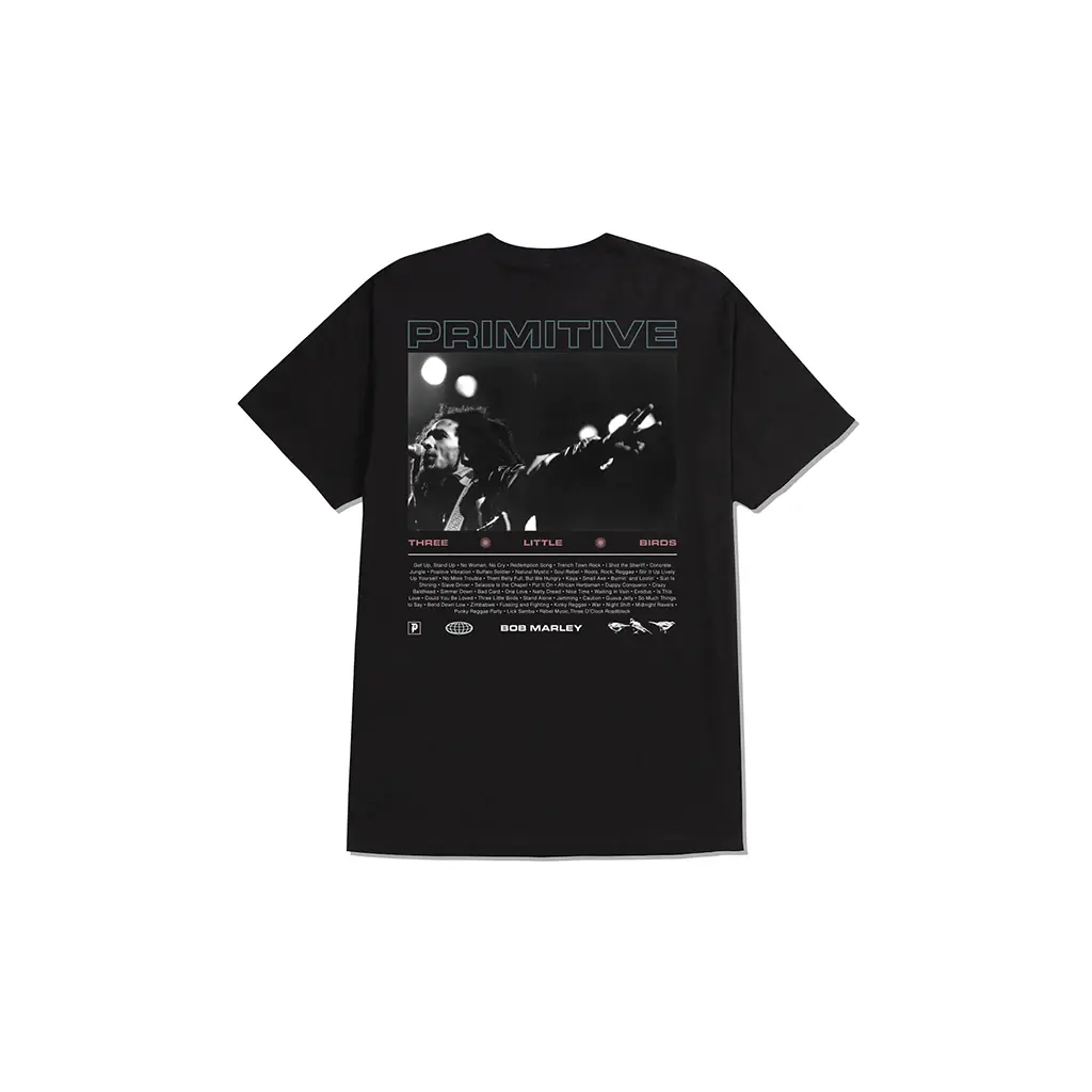 Bob Marley X Primitive Rising Sun Tee