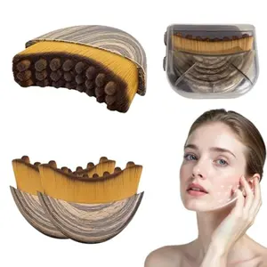 New Lymphatic Contour Face Brush for Sculpting, Lymphatic Drainage Massager for Face, Ergonomically Designed to Fit The Skin Precisely and Relieve Fatigue, Improves Skin Glow & Absorption, Lymphatic Drainage Tool