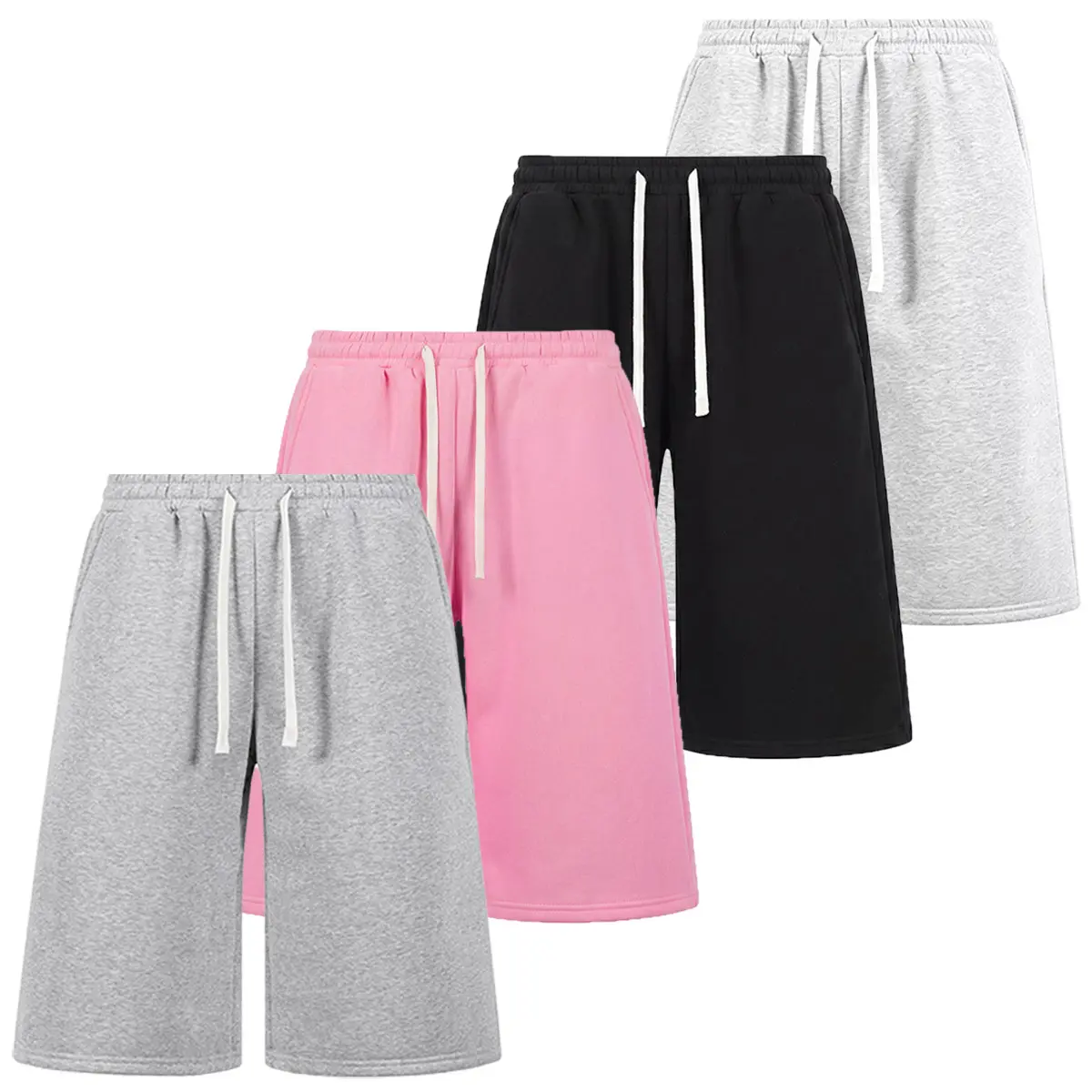Gray + Pink + Dark Blue + Gray White