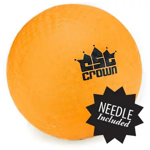 Brybelly Holdings  Orange Dodge Ball 8.5 in. with Needle