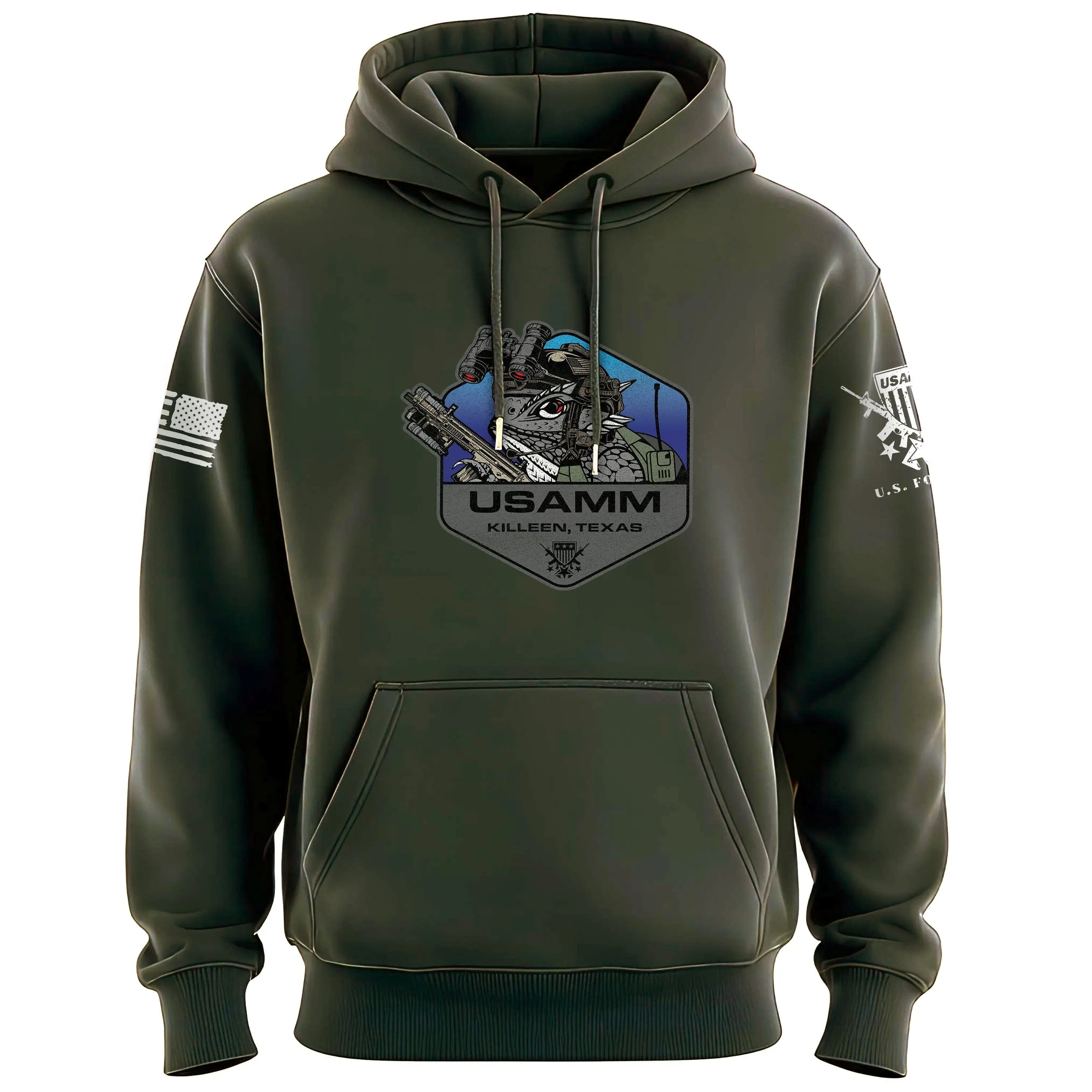 Horned Toad Operator Polygon Texas Hoodie