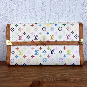 Pre-owned Louis Vuitton louis vuitton Mini Bags Murakami International Wallet