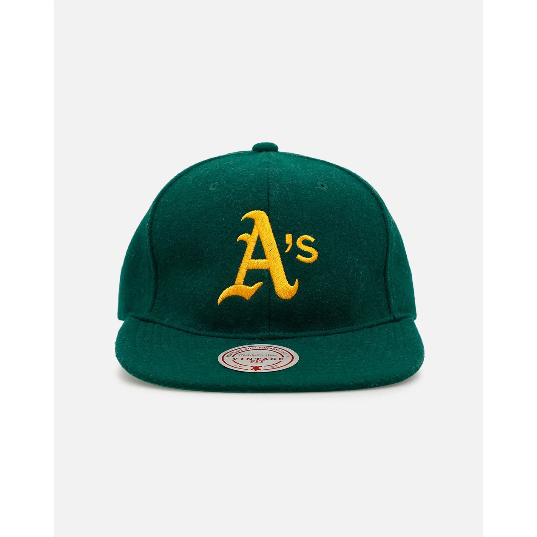Mitchell & Ness Oakland Athletics 'Vintage Baseball' Vintage Fit Strapback Green