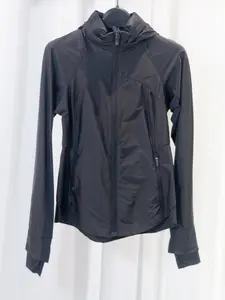 Women's UV Protection Hooded Jacket, Spring Summer Slim Fit Sports Outerwear, Breathable Ice Silk Yoga Wear, Outdoor Sunscreen Coat