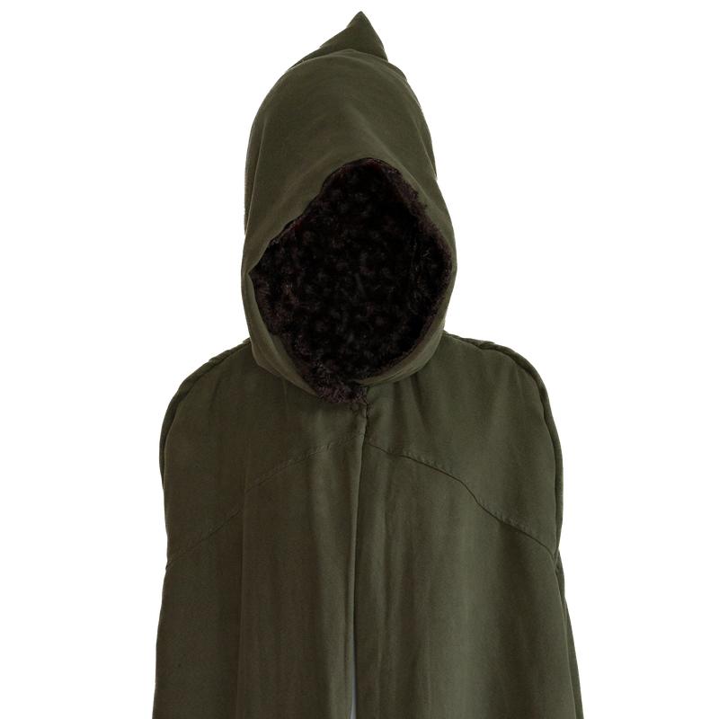 Knightweave Ranger Hooded Cloak | Fantasy Adventure Medieval LARP Cape