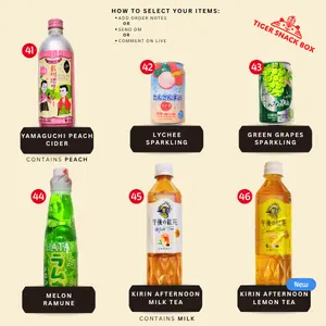 Build your Drinks Bundle - Drinks from Japan, Korea, Taiwan & more!