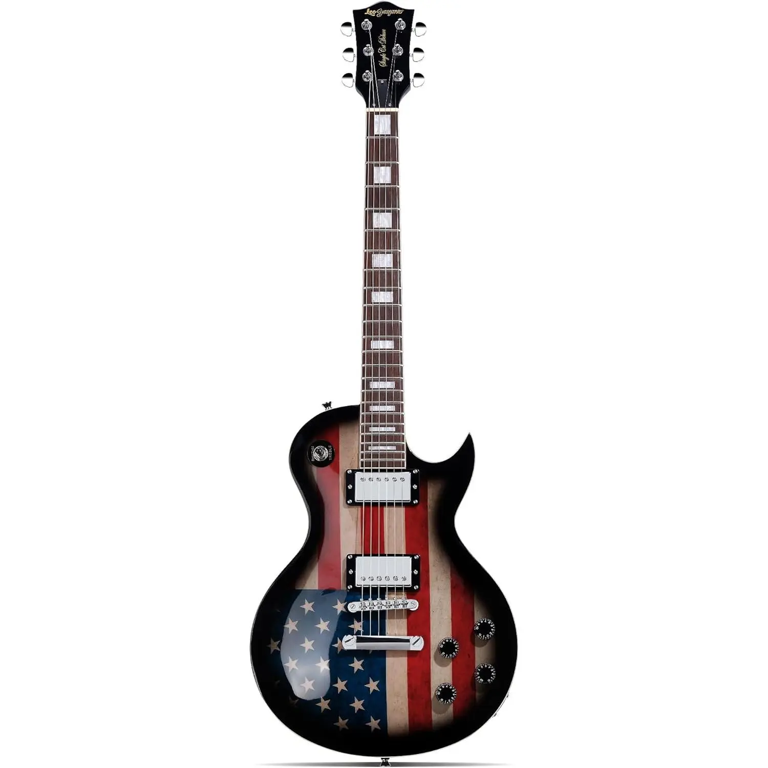 Leo Jaymz SC Series Electric Guitar – Mahogany Body, Laurel