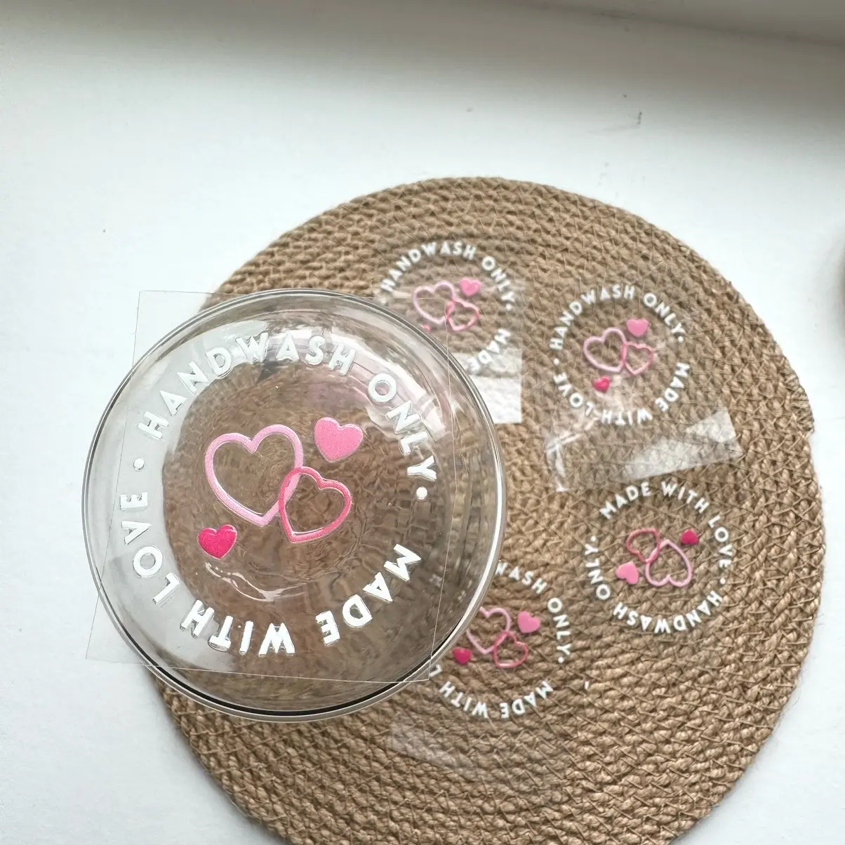 Hand wash only pack of 25 UVDTF decals