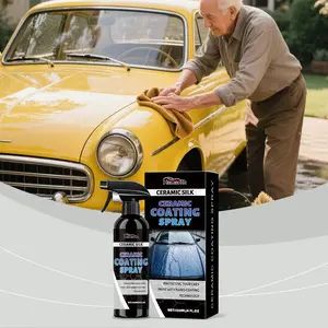 Ceramic Coating Spray - Coating Protector, Prevents Fading, Adds Shine, Safe on Materials, Maintenance and Renovation Agent