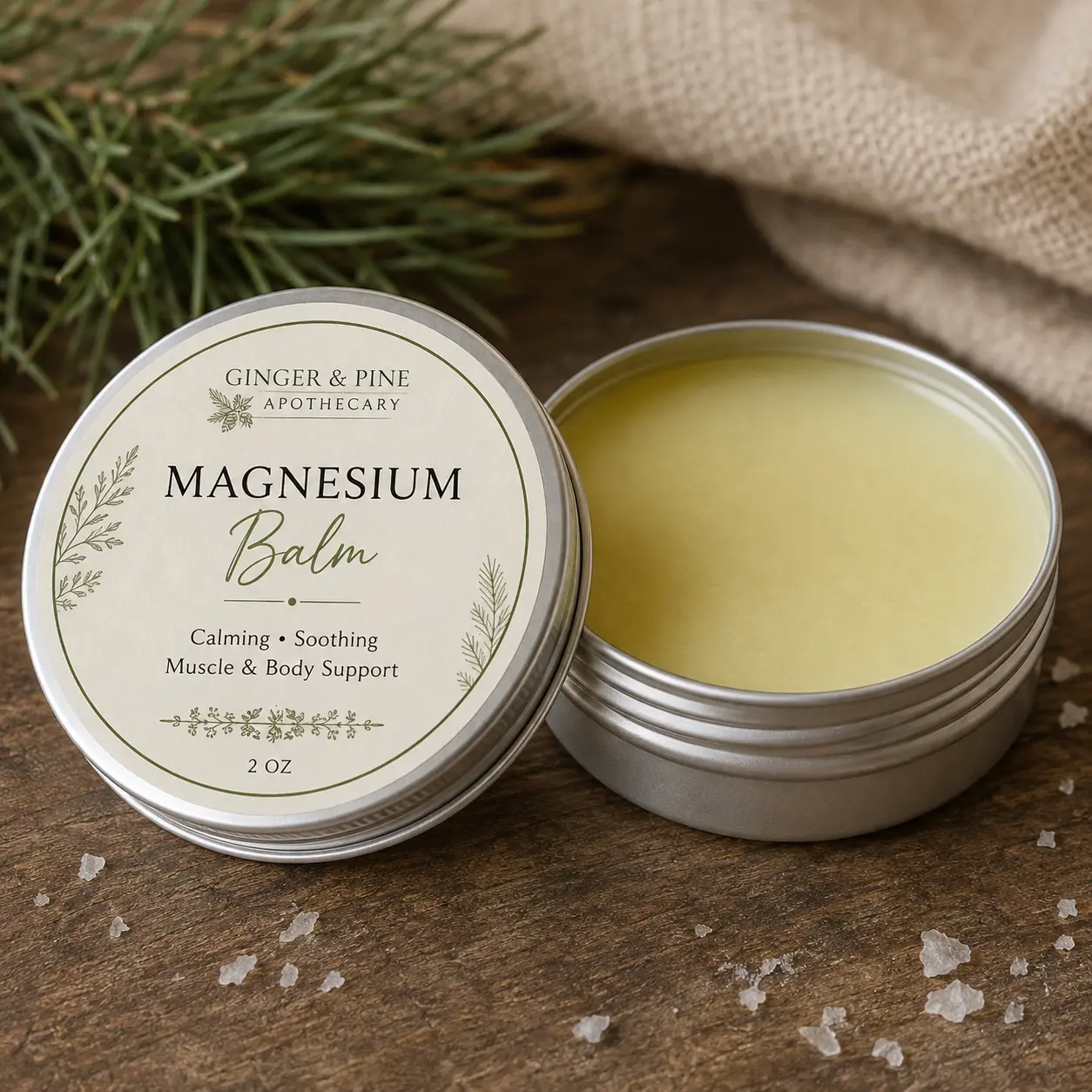 Magnesium Balm | Natural Muscle & Joint Relief Balm