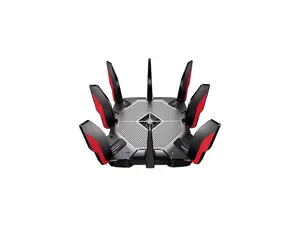 TP-Link Archer AX11000 - Wireless router - 8-port switch - GigE, 2.5 GigE, 802.11ax - 802.11a/b/g/n/ac/ax - Dual Band