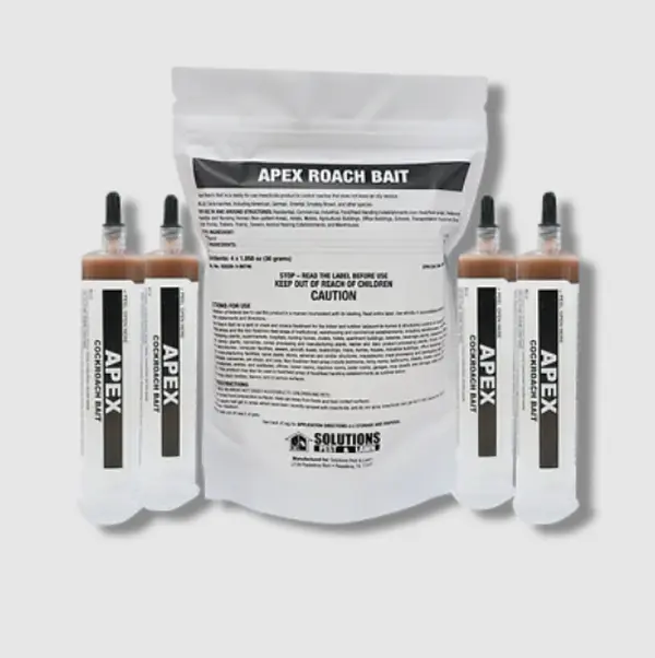 Apex Cockroach Gel Bait | Professional Roach Killer with Imidacloprid | Indoor & Outdoor Use | German, American & Oriental Roaches