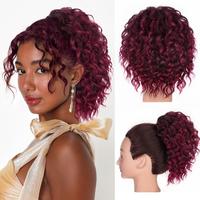8inch-Ombre Burgundy