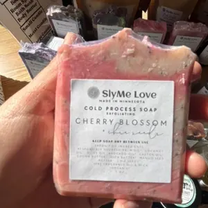Exfoliating soaps