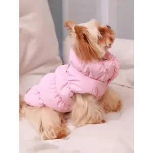 🎀🍂 3-Layer Insulated Dog Jacket - All-Weather Protection for Small & Medium Breeds!Thick Fleece Lining + Water-Resistant Shell - Perfect for Poodles, Teddy Dogs, Yorkies During Fall Walks & Winter Adventures!🐾❄️