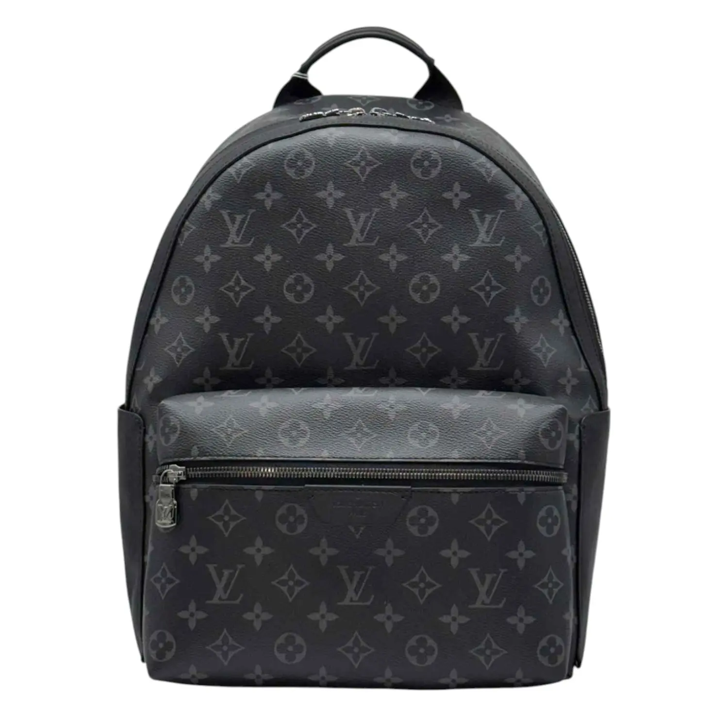 Pre-owned Canvas Backpacks Louis Vuitton Monogram Discovery PM Backpack Eclipse In Dark Grey