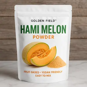 Golden Field Hami Melon Powder 6.35oz Fruit-Based Vegan Friendly Easy to Mix for Enhanced Flavor
