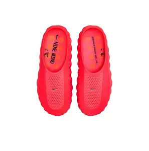 Solar Red Energy! Ultra-Lightweight Slide-On Sneakers with Sensory Nodes