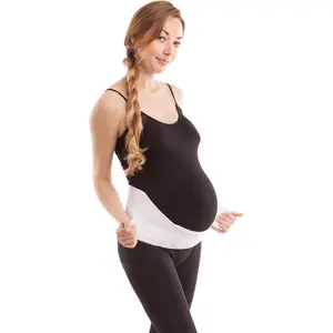 Gabrialla Made in USA Pregnancy Belly Band, Soft & Breathable Maternity Belly Band – Pregnancy Belt for Back, Pelvic & Waist