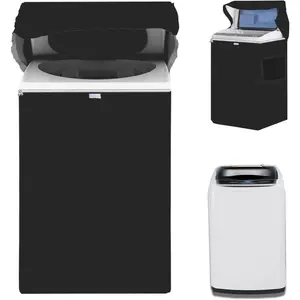 Mini Portable Washing Machine Cover for 10lbs (0.9-0.93 Cu. Ft.) Compact Small Washer Machine,, Sun-Proof, Extend their Service Life, Zipper Design for Easy Use (18"Wx19"Dx31"H)