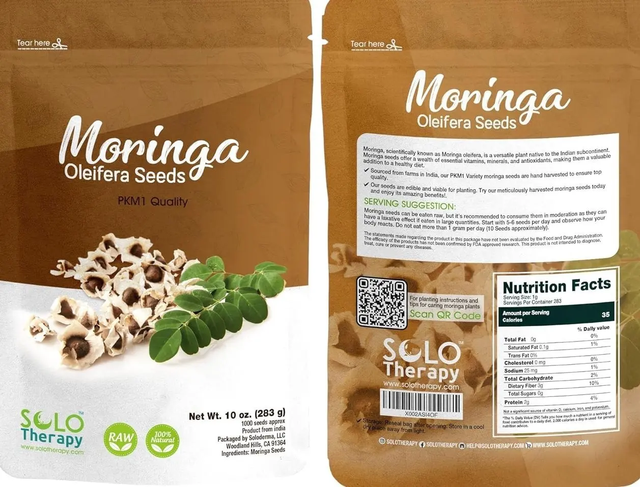 Moringa Seeds | 1000 Seeds Approx.| Premium Quality | PKM1 Variety | Edible  | Planting | Moringa Oleifera| Malunggay | Semillas De Moringa | Drumstick  Tree | Non-GMO | Product from India - TikTok Shop