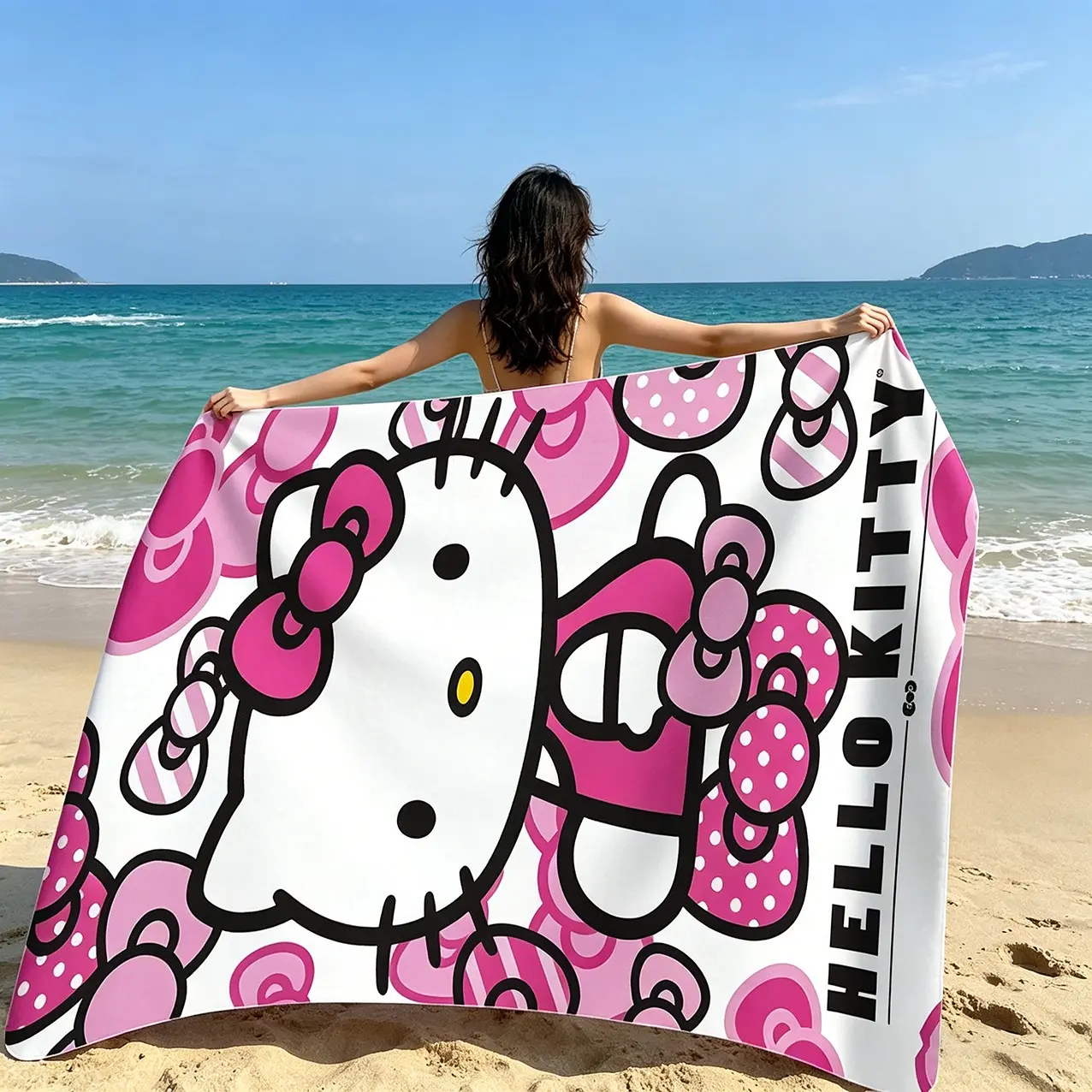 hello kitty towel - TikTok Shop