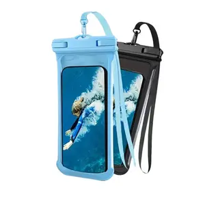 Waterproof Touchscreen Phone Pouch with 3D Protective Case – Fits Phones Up to 6.9" Ideal for Swimming, Beach & Outdoor Adventures Boating Accessories