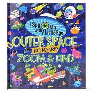 USED-Outer Space Road Trip Zoom & Find (I Spy with My Little Eye) by Crowe, Rubie (Hardcover)