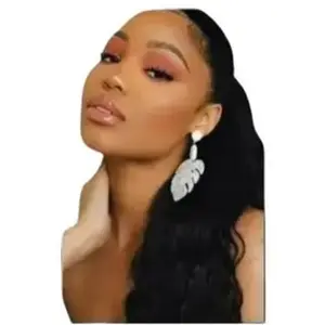 Brazilian Water Wave Velcro Ponytail Extension - Fashion Accessory Hair Extensions