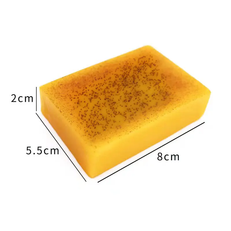 【NEW】18PCS Lemon Turmeric & Kojic Acid Soap Bar, Summer Acne Face & Body Wash for Men & Women, Daily Skincare Cleanser Sets with Soap Saver Bags, Christmas Gift Mothersdaygift Summervibes