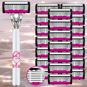 Stainless Steel Manual Shaving Tool for Men and Women, Unisex Hair Removal, Smooth Pain-Free Hair Removal, Perfect Gift for Legs and Armpits