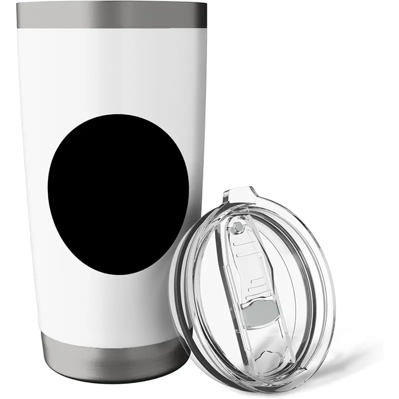 Eclipse Tumbler - Stainless Steel Hydration Bottle, 500 ml Capacity, BPA Free, Includes Secure Lid, Modern Solid Pattern Design - Bottles, Drinkware drinkware