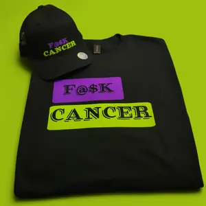 Comfortable Cancer Support Apparel - Medium Size, Vibrant Design, Affordable & Stylish for Everyone